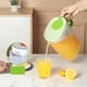 thumbnail image 5 of Jarra grande de capacidad para agua fría en refrigerador | Jarra resistente al calor y frío con tapa a prueba de fugas | Fácil de limpiar | Dispensador de bebidas para hogar y exterior | 1 unidad, 5 of 9