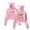 Pink, variant on Lil Skies World Rage Tour Cat Ear Hoodie Casual Bear Ear Sweatshirt Fashion Tops