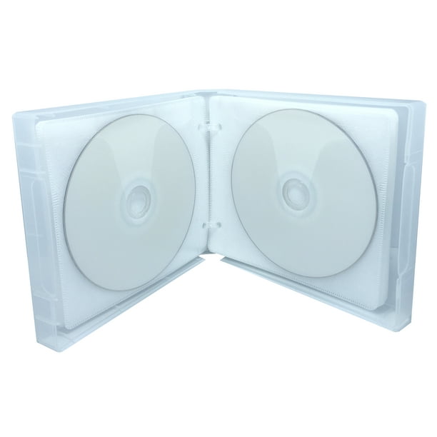 CheckOutStore 50 Clear 24 Discs VCD PP Poly Binder Sleeve Cases