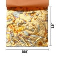 Variegated Gold Leaf Sheets KINNO Multiple Types of Metal Leaf Papers