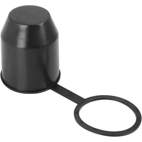 Gamvdout Camper Accessories Rainproof Plug for Vehicle Screw Universal 50mm Trailer Tow Bar Ball Cover Cap Towing Hitch Accessories Trailer Hitch