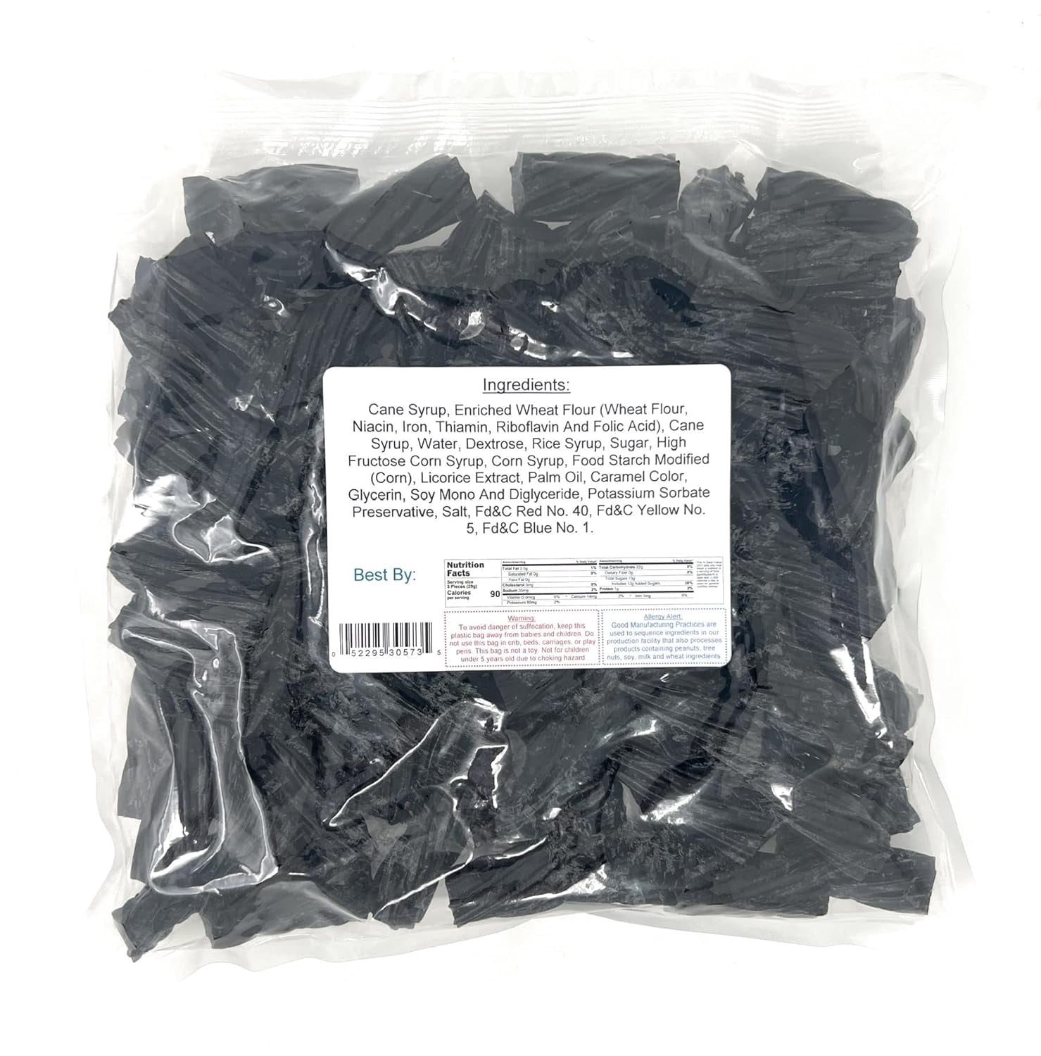 YANKEETRADERS® Traditional Australian Style Black Licorice 4 Lbs.