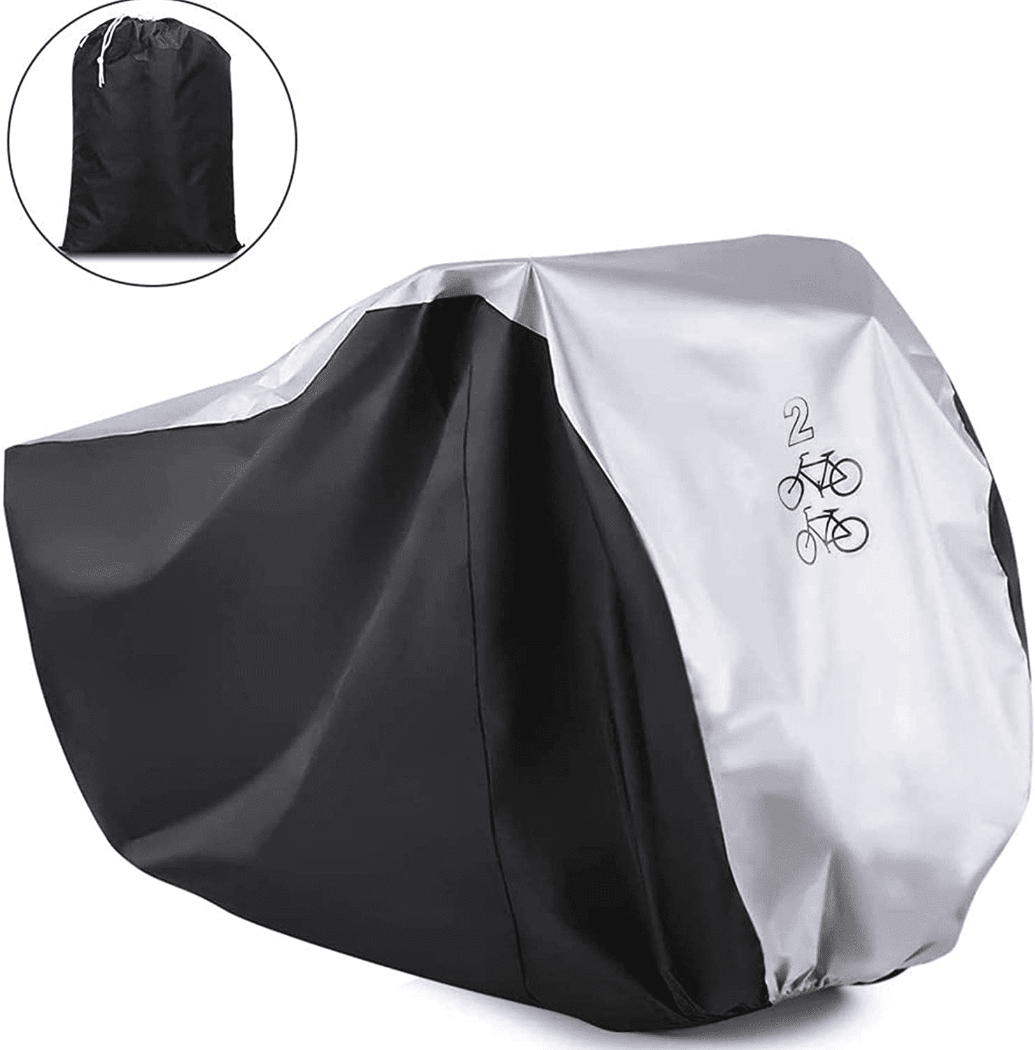 Viaky Outdoor Bicycle Cover for Two Bike, Mountain Bike Road Cycle