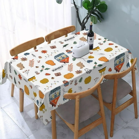 

Romanian Flag Table Cloth Waterproof Rectangle Tablecloth Washable Party Table Cover 54x 72 Inch for Celebration Holiday Camping Picnic