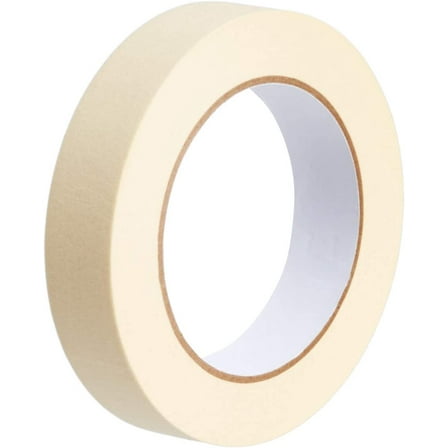 Masking Tape - 0.94 Inch by 180 Feet - 6 Rolls