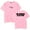 Pink, variant on Karan Aujla P-Pop Culture T-Shirt Women Men Casual Crewneck Short Sleeve Fashion Tee