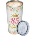 thumbnail image 4 of 85th Birthday Gifts for Women, Gifts for 85 Year Old Woman, 1939 Birthday Gifts Women, Birthday Gifts for Women Turning 85, 85th Birthday Gifts for Mother Tumbler 20 oz, 4 of 6