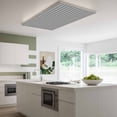 thumbnail image 3 of Geometric Lattice Magnetic Fluorescent Light Covers for Ceiling Lights 2x4Ft, Black Grey Classic Farmhouse Plaid Office Classroom Kitchen Drop Ceiling Light Covers Lighting Filters Shade Panel 1 Pack, 3 of 9