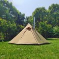 thumbnail image 2 of Tente Chaude avec Prise Imperméable pour Outil de Randonnée Brun, 2 of 8