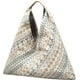 thumbnail image 1 of LHSHID Canvas Handbag for Women Ethnic Style Tote Top Handle Summer Beach Large Shoulder Bag, 1 of 6