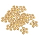 thumbnail image 2 of 30 Unidades De Metal De Oro Hueco Filigrana Granos De La Flor Tapa Final Espaciador De Joyería Que Hace Los Resultados Accesorios 32 Mm Soledad Granos de la flor Caps extremo del cordón, 2 of 10