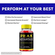 Peak Advantage Gummies Apex Performance Complex 60 Gummies