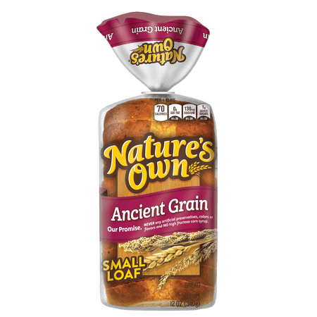 Nature's Own Ancient Grain, Half Loaf, Sliced Bread, 12 oz Loaf