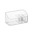 thumbnail image 1 of Linyer Transparent Cosmetic Organizer Toiletry Holder Storage Lipsticks Case Compartments Large Capacity Home Desktop Portable Boxes, 1 of 8