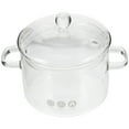 thumbnail image 4 of ColoMX Pot de vidrio de borosilicato alto Pot de cocción El calor resistente al calor de la olla de fideos con tapa, 4 of 7