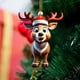 thumbnail image 4 of pstuiky Colgante navideño pequeño de Wapiti para coche, colgante para mochila, decoración navideña acrílica para el hogar, 4 of 6