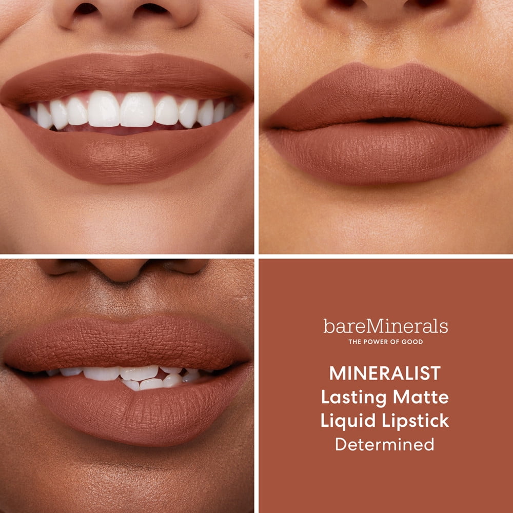 bareMinerals Mineralist Lasting Matte Liquid Lipstick - Determined