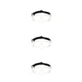 thumbnail image 3 of ziyahi Lunettes de Protection Réutilisables pour Hommes Lunettes Ajustables Transparentes 3ensemble, 3 of 6