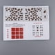 thumbnail image 3 of 1 De Maquillaje Espejo Con DIY Artesanía Emboridery Kit Leopardo, 3 of 9