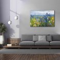 thumbnail image 4 of Epic Graffiti 'Blue And Yellow Flower Field' by Carol Rowan, Giclee Canvas Wall Art, 60"x40", 4 of 8