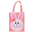 thumbnail image 3 of Clearance Under $5 Boovnll Easter Gift Bags, Cute Easter Bunny Tote Bags Easter Treat Bags for Candy, Biscuits Easter Birthday Party Supplies Gift Bags, Easter Decorations, 3 of 5