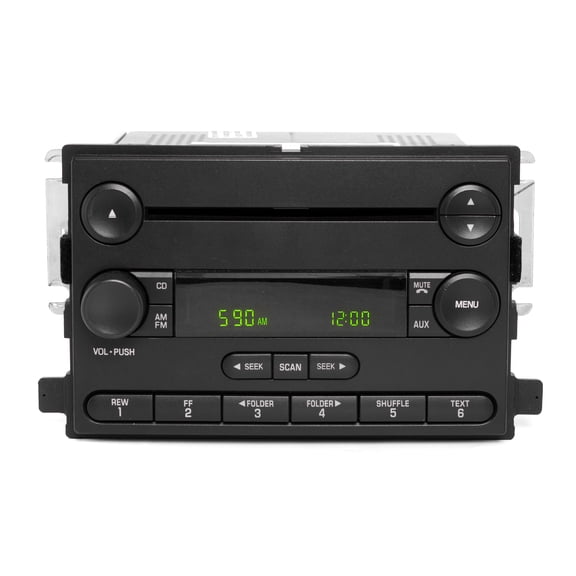 Restored 2005-06 Ford Focus OEM Original Radio AM FM Single Disc CD Player 5S4T-18C869-AA (Refurbished)