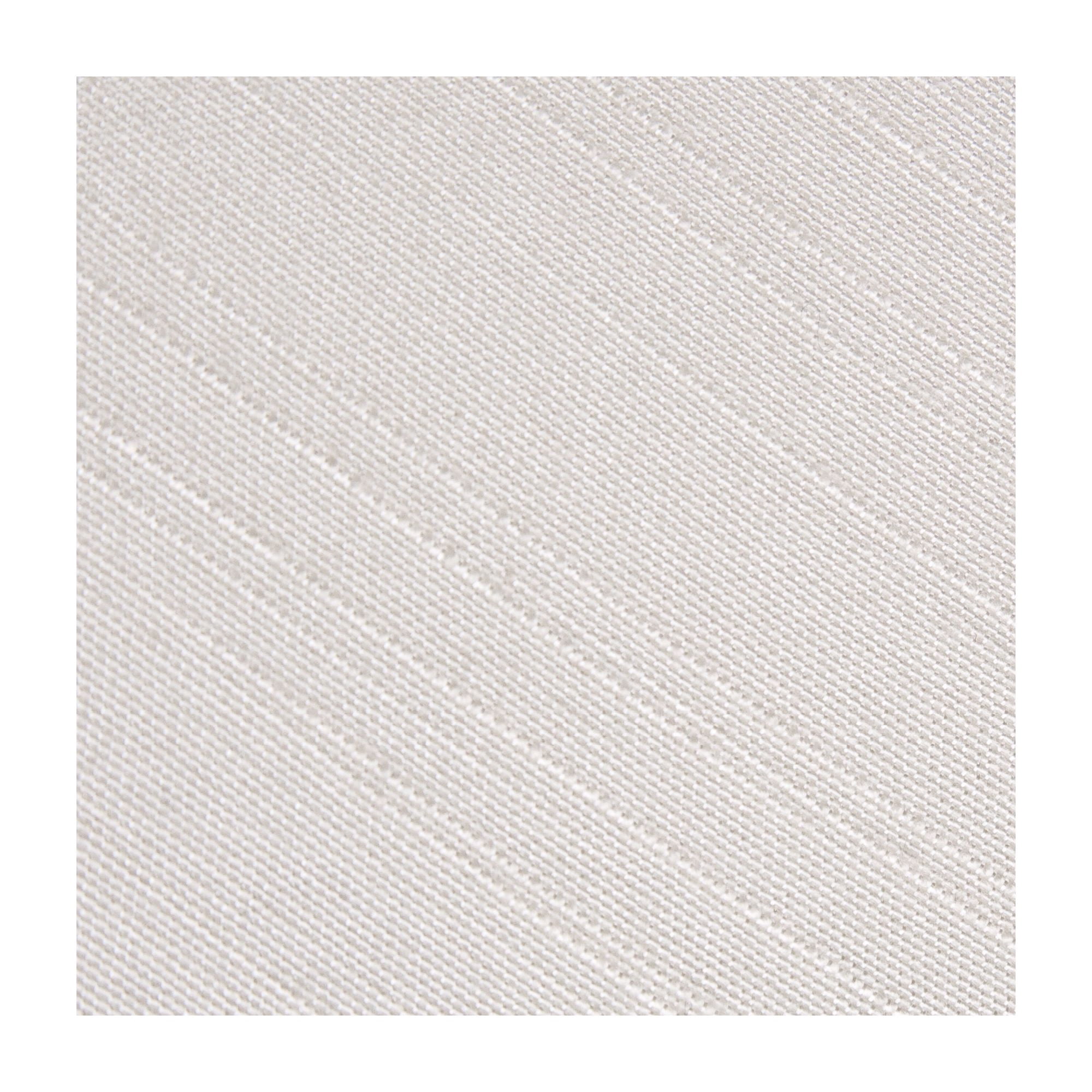 Springcrest Off-White Shantung Large Lamp Shade 7" Top x 18" Bottom x 10.5" High x 12" Slant (Spider) Replacement with Harp and Finial