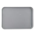 thumbnail image 4 of Lierteer Rectangular Serving Tray Anti Slip Scratch Resistant Plastic Food Serving Tray gray-purple large, 4 of 8