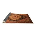 thumbnail image 2 of Ahgly Company Indoor Round Oriental Orange Industrial Area Rugs, 8' Round, 2 of 4