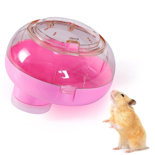 Small Animal Bath House Plastic Mini Hamster Bath Container Hamster Bathroom