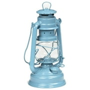 MYXIO Outdoor Kerosene Fuel Lantern, Baby Special 276 Galvanized Lamp for Camping or Patio, 10 Inches, Pastel Blue