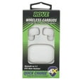 thumbnail image 5 of Rove RVTWSWHT ROVE Wireless Earbuds Bluetooth 5.3 Headphones In-Ear Headset Earbuds with Charging Case-White, 5 of 10