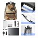 thumbnail image 4 of Fotbe Hiking Duck Mochila Ligera Casual para Laptop para Hombres y Mujeres, Mochila Impermeable de Uso Diario, Mochila para Universidad, 4 of 6