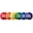 Multicolors, variant on Champion Sports 9.75 in. Rhino Skin Ball Set, Multicolor - Set of 6