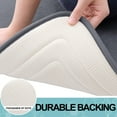 thumbnail image 5 of Smiry Memory Foam Toilet Rugs U-Shaped 20"x 24", Ultra Soft Absorbent Bathroom Rug, Non-Slip Machine Washable Contour Bath Rug, Dark Grey, 5 of 8