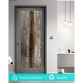 thumbnail image 5 of Window Privacy Film Brown Stained Glass Window Film Decorative Sun Block Window Cover Retro Oil Painting Modern Abstract Art Aesthetics Window Clings Static Adhesive Sticker for Bathroom 19.6"x39.3", 5 of 7