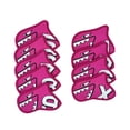 thumbnail image 4 of relayinert Ensemble de 9 Housses de Golf en Fer pour Club de Sport Extérieur Rouge Résistant Golf Rose Rouge 14x10cm, 4 of 6