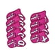 thumbnail image 2 of Juego de 9 fundas para hierros de golf, fundas para palos de golf, equipo de entrenamiento de golf, 5, 6, 7, 8, 9 A Rosa roja, 2 of 9