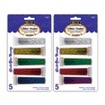 thumbnail image 1 of BAZIC 6g / 0.21 Oz. 5 Primary Color Glitter Shaker, 1 of 1