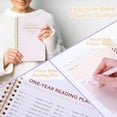 thumbnail image 3 of Bible Study Supplies Journaling Kit for Women, Bible Study Kit, 12 Pastel Highlighters and Pens No Bleed, 75 Laminated Tabs, Prayer Journal Pencil Case and More, Beige, 3 of 8