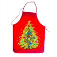 thumbnail image 2 of FOCUSNORM Unisex Christmas Apron Cute Santa Claus Christmas Tree Print Aprons, 2 of 5