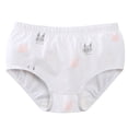 thumbnail image 2 of Delliss Toddlers Little Girls Cotton Briefs Panties Pack Cat Print Underwear Kids Briefs, 2 of 3