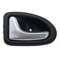 thumbnail image 2 of Tiradores de puerta interior Strade Fareast Limited 5 piezas varilla de satén negro/inox, 2 of 8