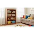 thumbnail image 2 of Bowery Hill Wood Dry Oak Bookcase Rectangular Adjustable Shelves 48" Unassembled, 2 of 8