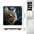thumbnail image 2 of Bathroom Scale, Highly Accurate Digital Body Scale,Precisely Measures Weight up to 400 lbs-Beautiful Cat Portrait With Butterflies, 2 of 4