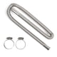 thumbnail image 2 of Accesorios para tubos de escape de acero inoxidable para calentadores de estacionamiento, tubo de escape en espiral, tubo de escape alargado y engrosado para calefacción de leña, 2 of 4