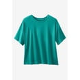 thumbnail image 4 of Woman Within Plus Size Relaxed Tee, 4 of 6