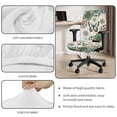 thumbnail image 6 of FKELYI Boho Mandala Butterfly Print Office Chair Slipcover 2 Piece Stretchable Desk Chair Cover Removable Computer Chair Protective Cover Dining Chair Cover, Washable Fabric, 6 of 7
