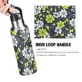 thumbnail image 4 of Yayeee 33oz Insulated Water Bottle Double Wall Stainless Steel with Flip Straw Lid, White Flower Pattern, 4 of 7