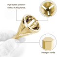 thumbnail image 3 of External Deburring Chamfer Tool,3 Pcs Deburring for Drill Bits,External Deburring Hexa and Triangular Chamfer Tool,For Countersink Removal,For Various, 3 of 5